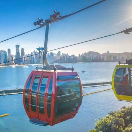 Apto A 100M Da Praia Central Balneario Camboriu Bagian luar foto